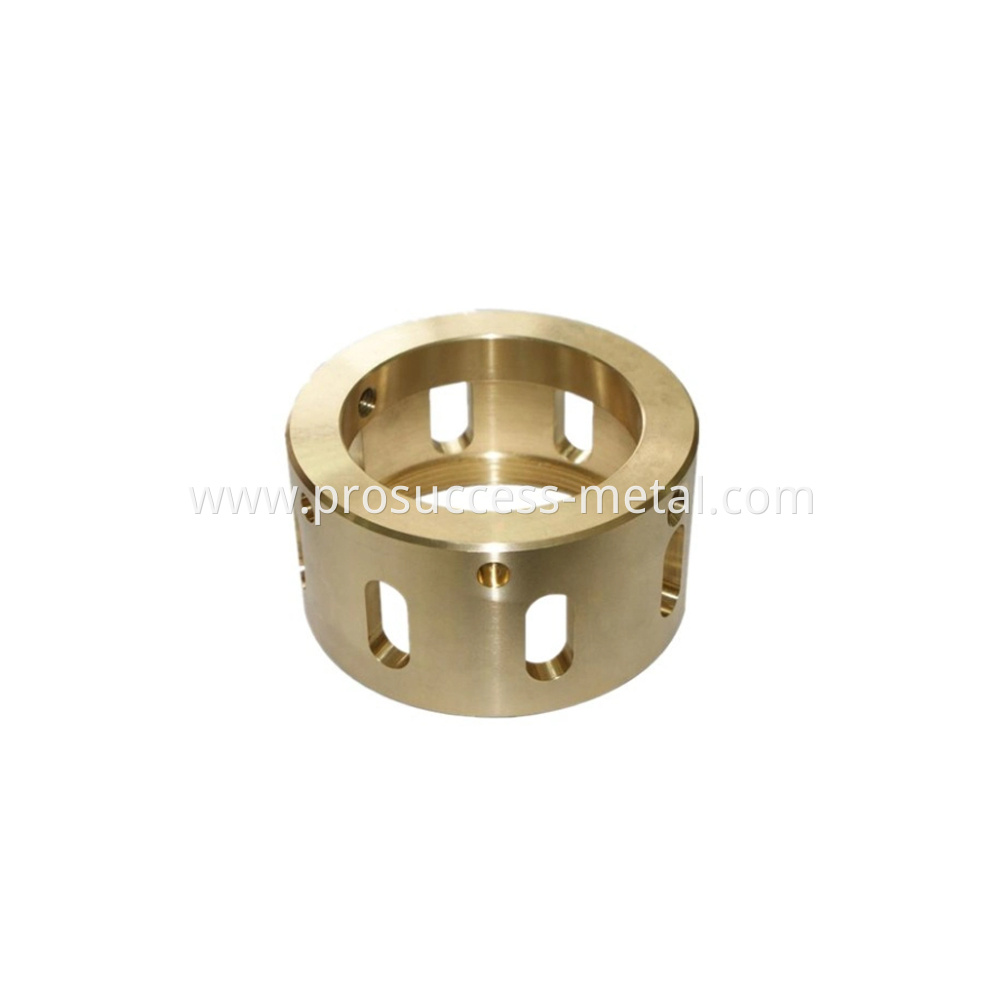 Polishing CNC Milling Copper Parts